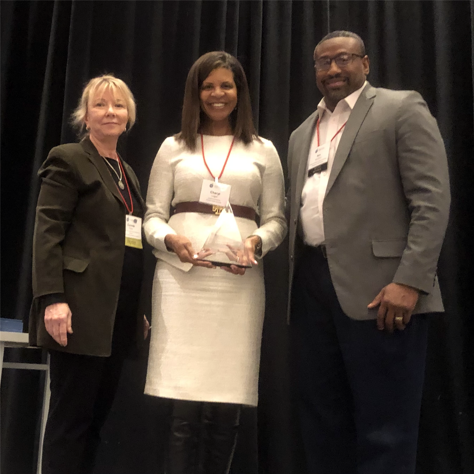  Cheryl Logan Accepting award